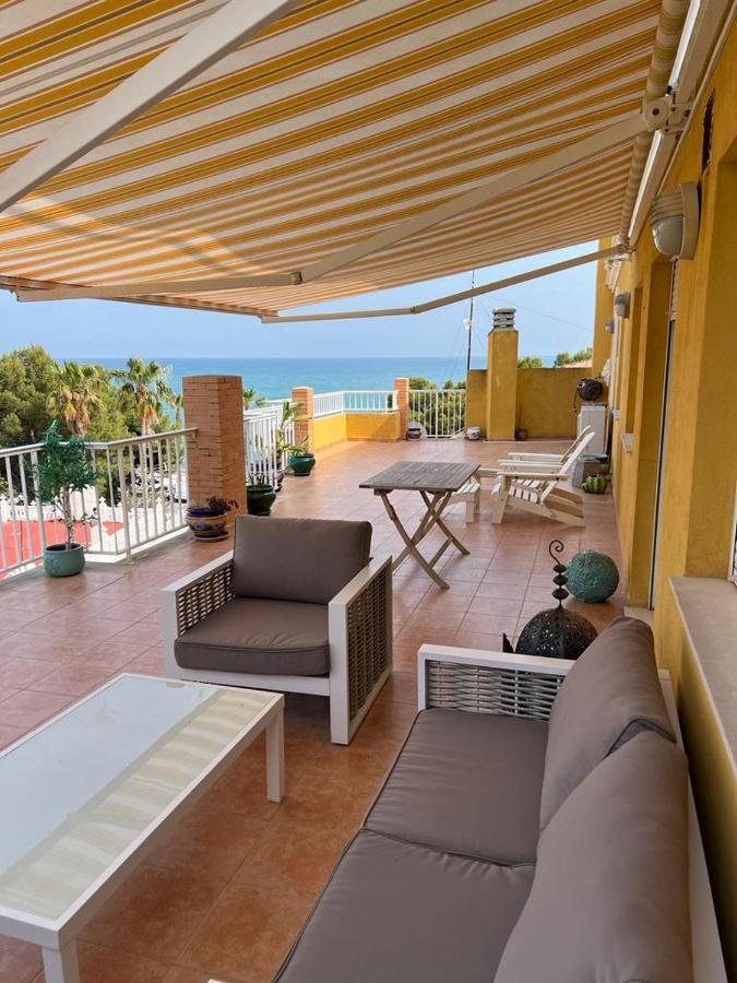 Ferienwohnung Apartamento Atico Frontal Blavamar Alcossebre Exterior foto